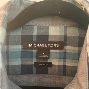 Like new men’s, Michael Kors, cotton long sleeve shirt